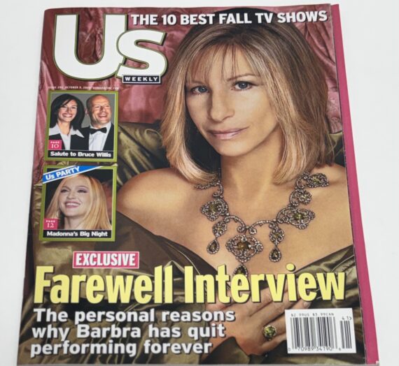 Inside the Legendary Streisand 2000 US Weekly “Farewell Interview”